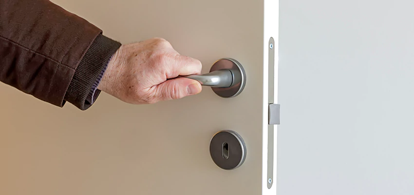 Restroom Locks Privacy Bolt Installation in Skokie