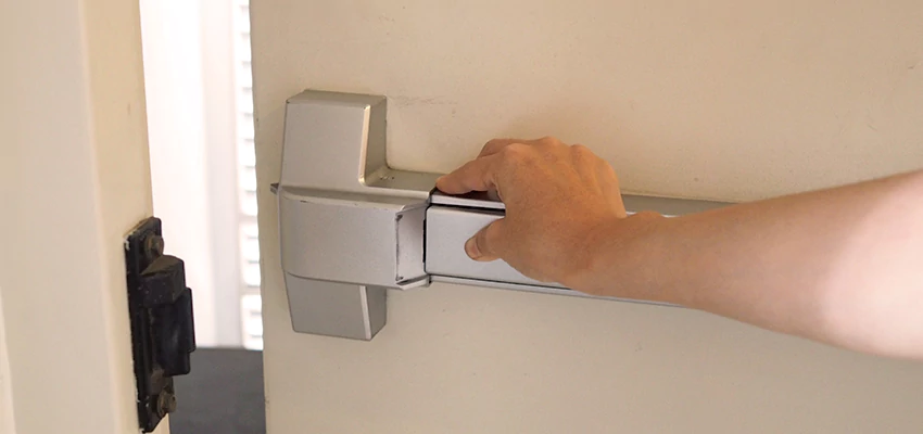 Roller Gate Panic Bar Installation in Skokie, Illinois